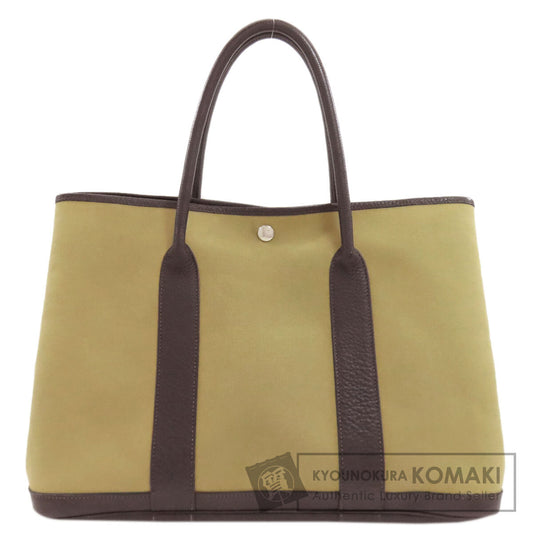エルメス ガーデンパーティPM シルバー金具 トートバッグ トワルオフィシェ レディース 【中古】【HERMES】