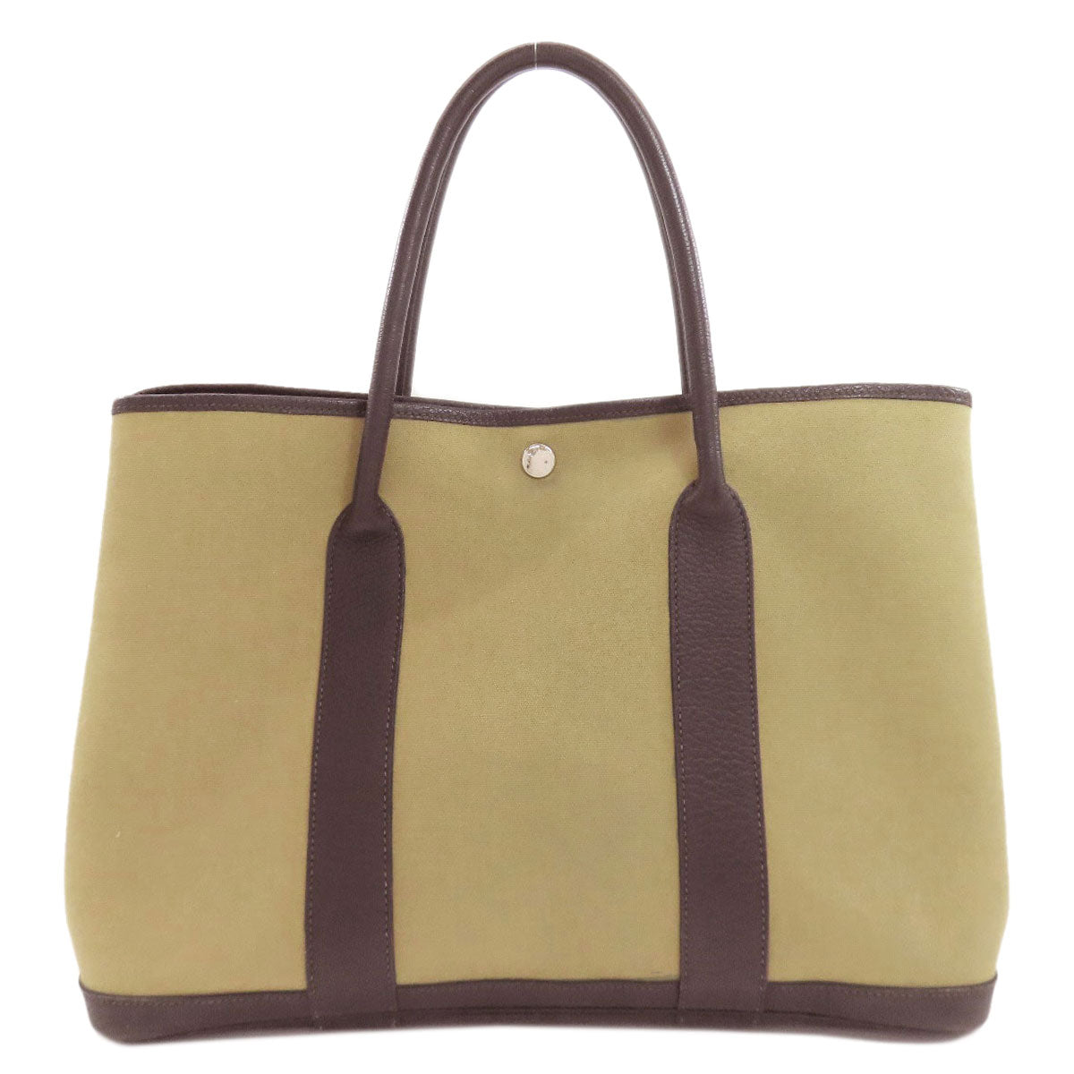 エルメス ガーデンパーティPM シルバー金具 トートバッグ トワルオフィシェ レディース 【中古】【HERMES】