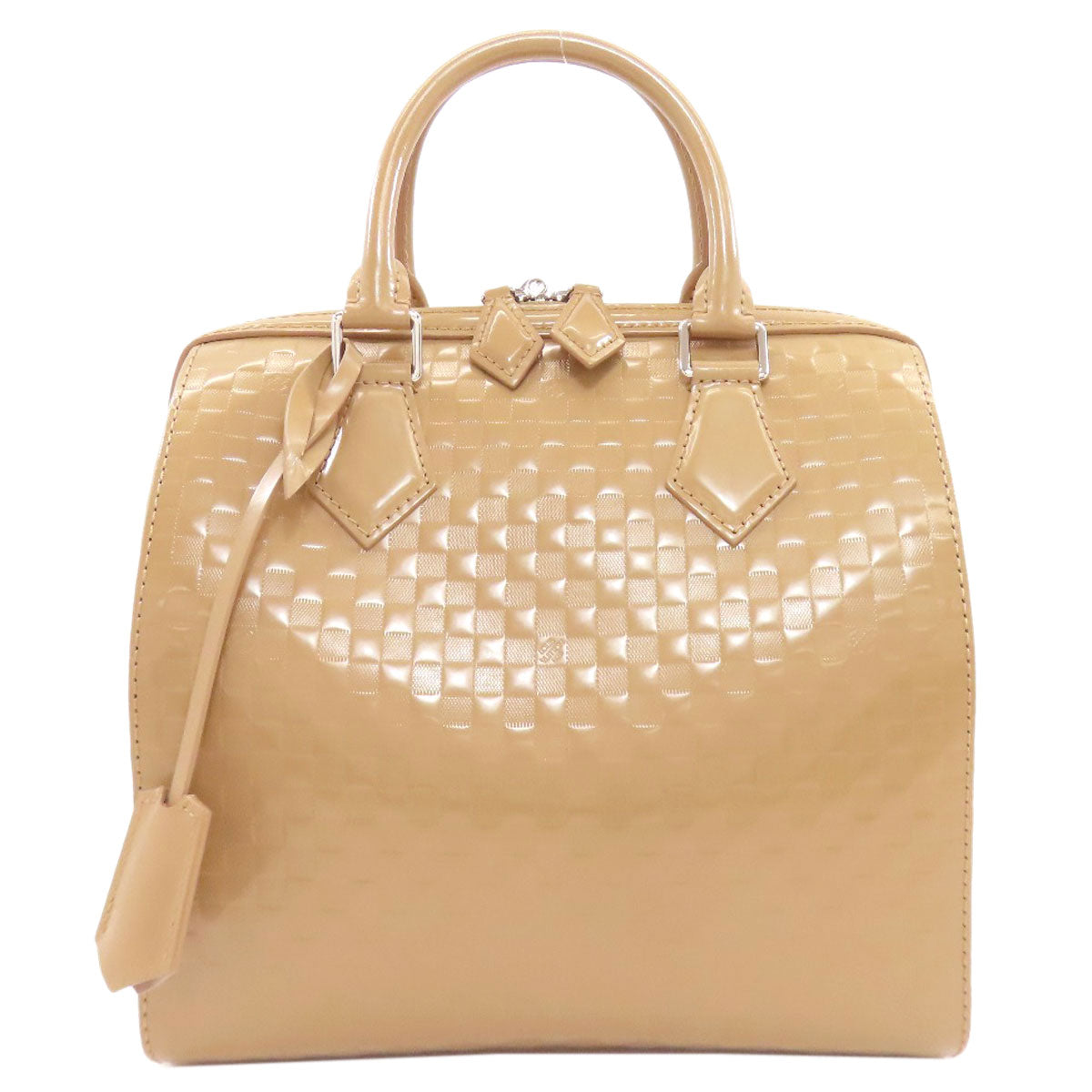 ルイヴィトン スピーディ・キューブ ダミエ・ファセット ハンドバッグ カーフ レディース 【中古】【LOUIS VUITTON】