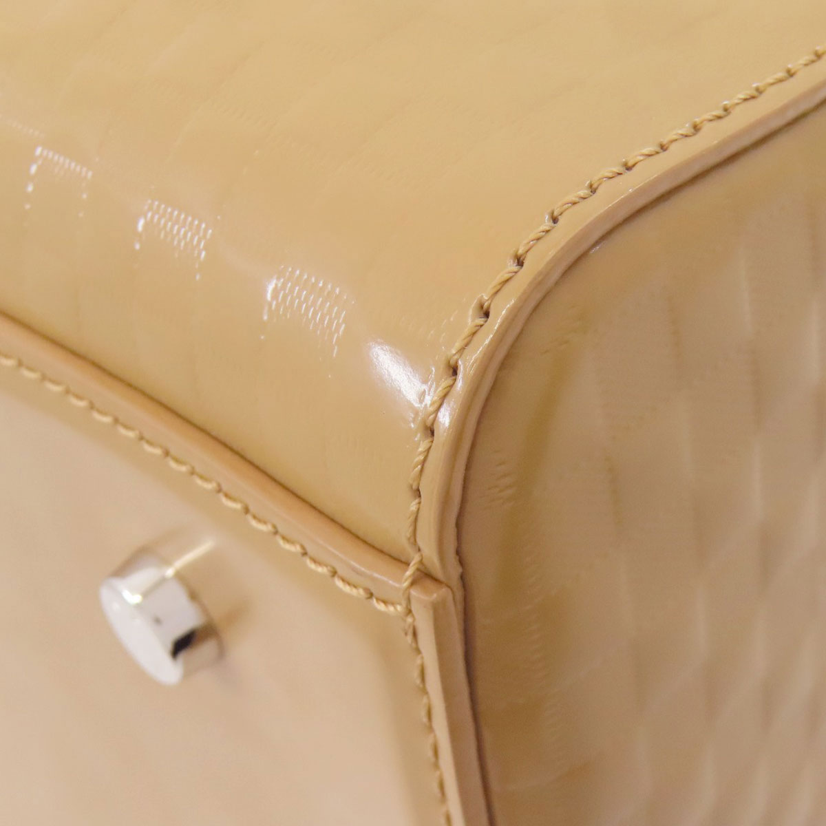 ルイヴィトン スピーディ・キューブ ダミエ・ファセット ハンドバッグ カーフ レディース 【中古】【LOUIS VUITTON】