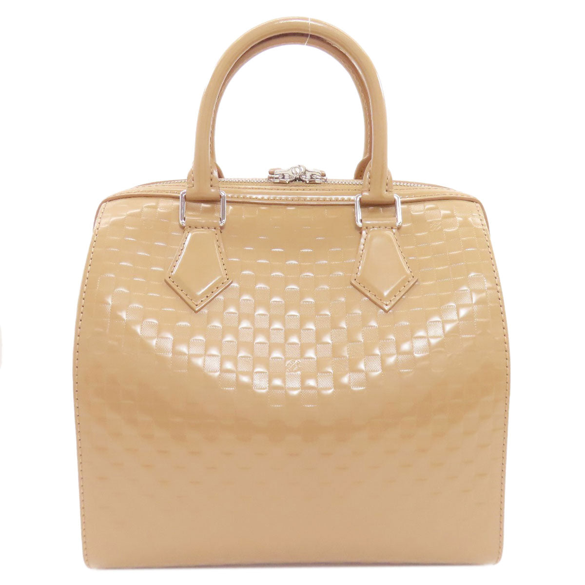 ルイヴィトン スピーディ・キューブ ダミエ・ファセット ハンドバッグ カーフ レディース 【中古】【LOUIS VUITTON】