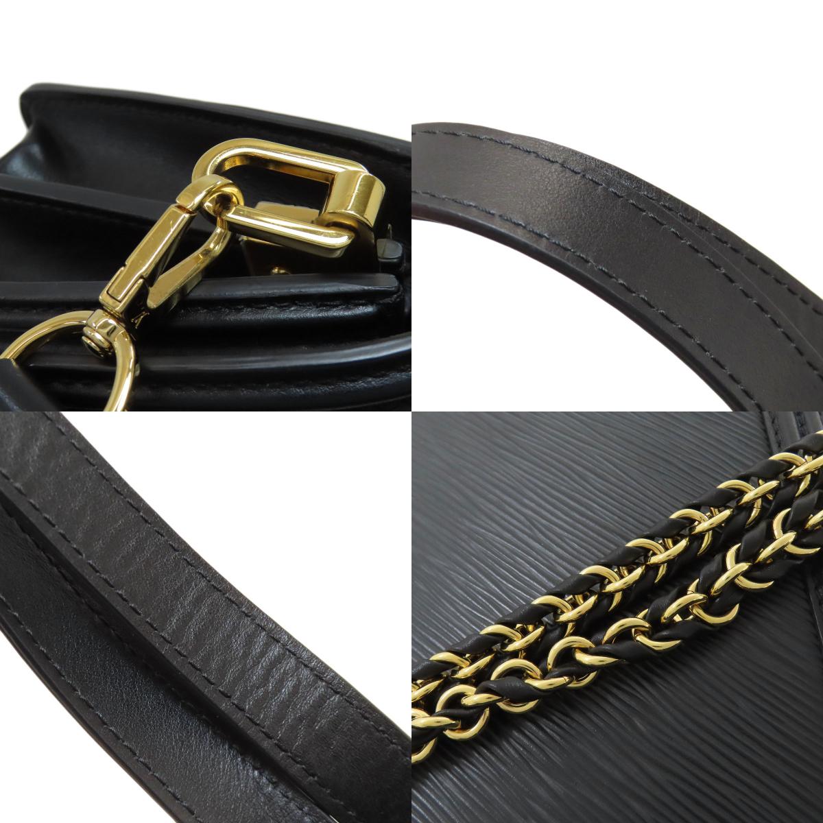 LOUIS VUITTON M55964 Dauphine NV MINI Shoulder Bag Epi Leather Ladies [Used]