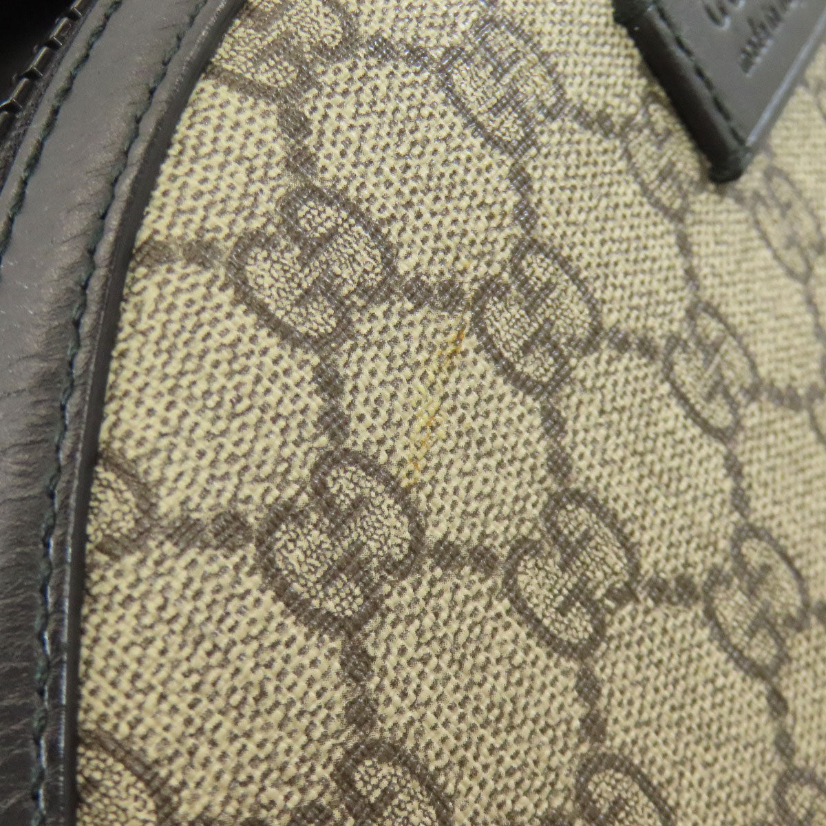 GUCCI 406370 GG Supreme Backpack Â· Daypack PVC Ladies [Used]