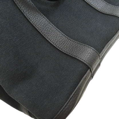 HERMES Petite Ceinture PM SilverHardware Handbag Canvas Ladies [Used]