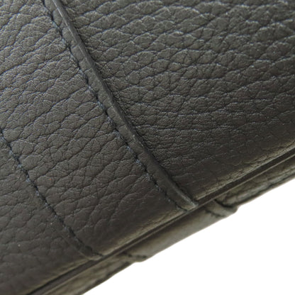 HERMES Petite Ceinture PM SilverHardware Handbag Canvas Ladies [Used]