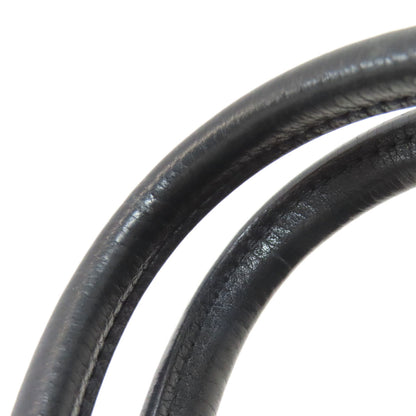 HERMES Petite Ceinture PM SilverHardware Handbag Canvas Ladies [Used]