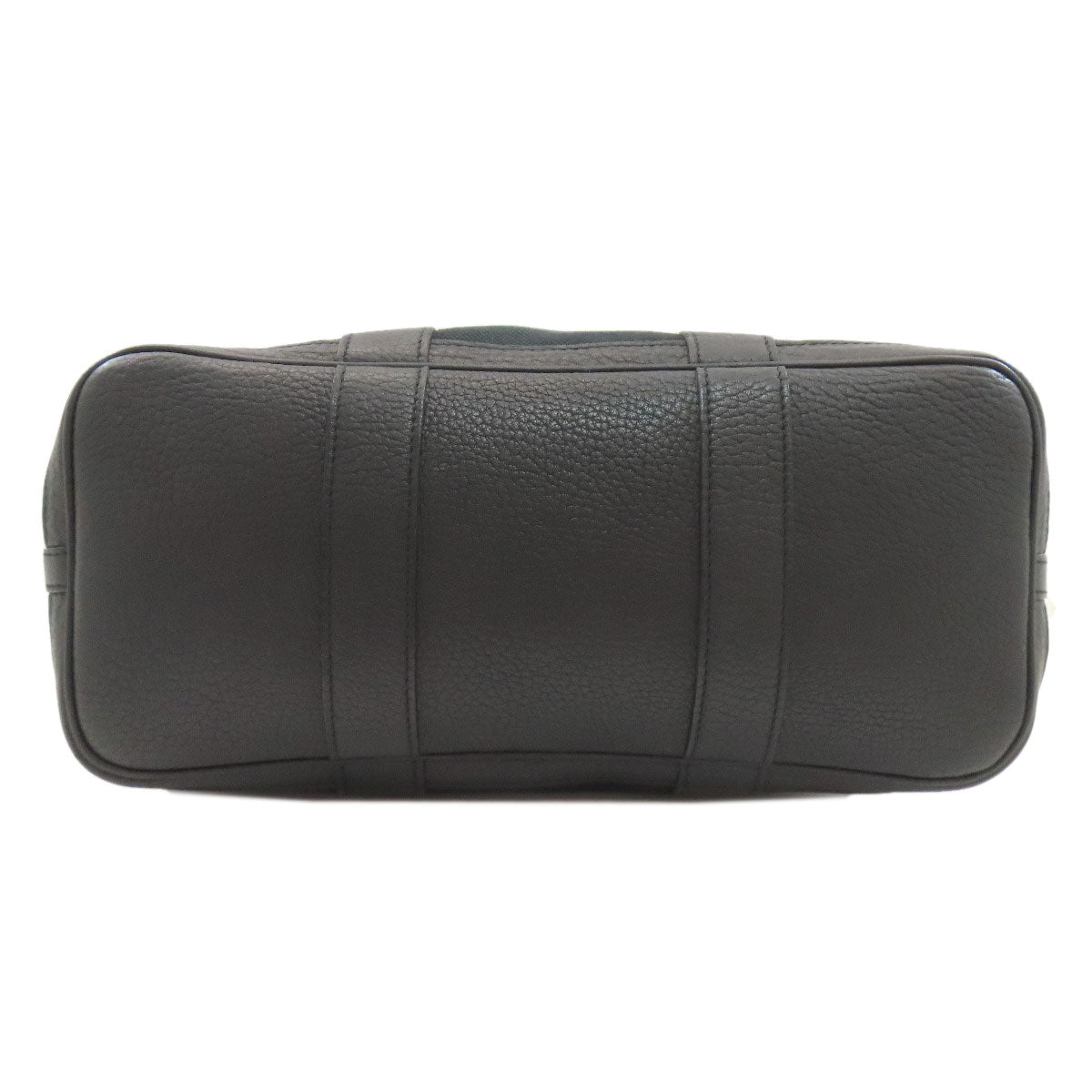 HERMES Petite Ceinture PM SilverHardware Handbag Canvas Ladies [Used]