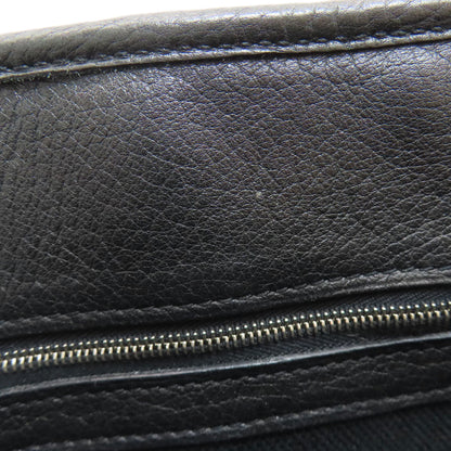 HERMES Petite Ceinture PM SilverHardware Handbag Canvas Ladies [Used]