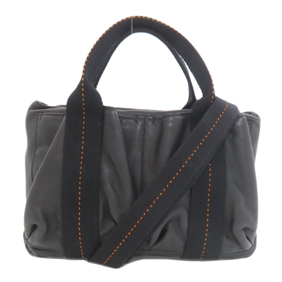 HERMES Caravan Horizontal PM Handbag Calf Ladies [Used]