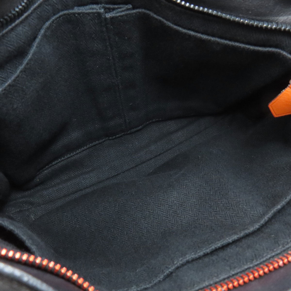 HERMES Caravan Horizontal PM Handbag Calf Ladies [Used]