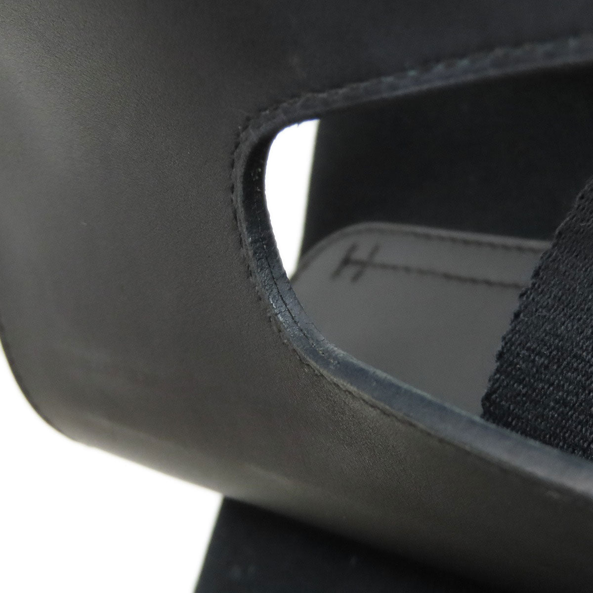 HERMES Valparaiso Long MM SilverHardware Handbag Canvas Ladies [Used]