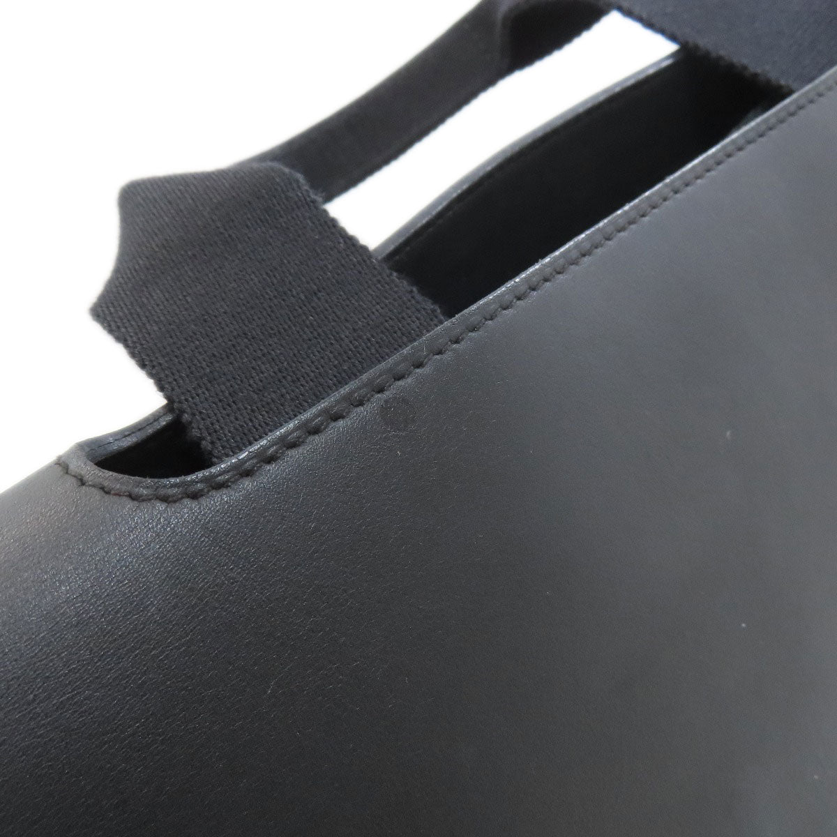 HERMES Valparaiso Long MM SilverHardware Handbag Canvas Ladies [Used]