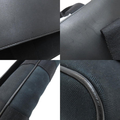 HERMES Valparaiso Long MM SilverHardware Handbag Canvas Ladies [Used]