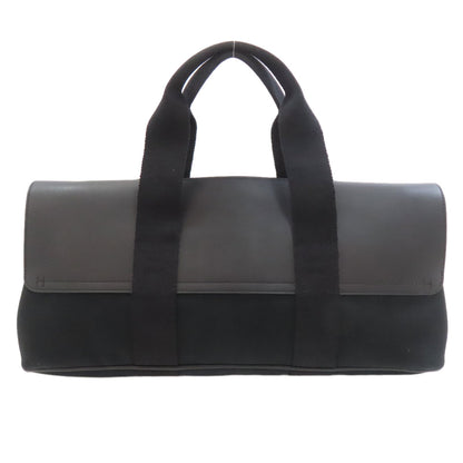 HERMES Valparaiso Long MM SilverHardware Handbag Canvas Ladies [Used]