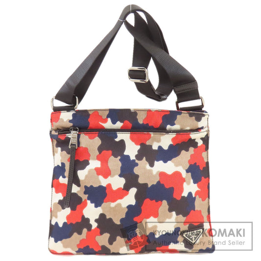 PRADA Camouflage pattern Shoulder Bag Canvas Ladies [Used]