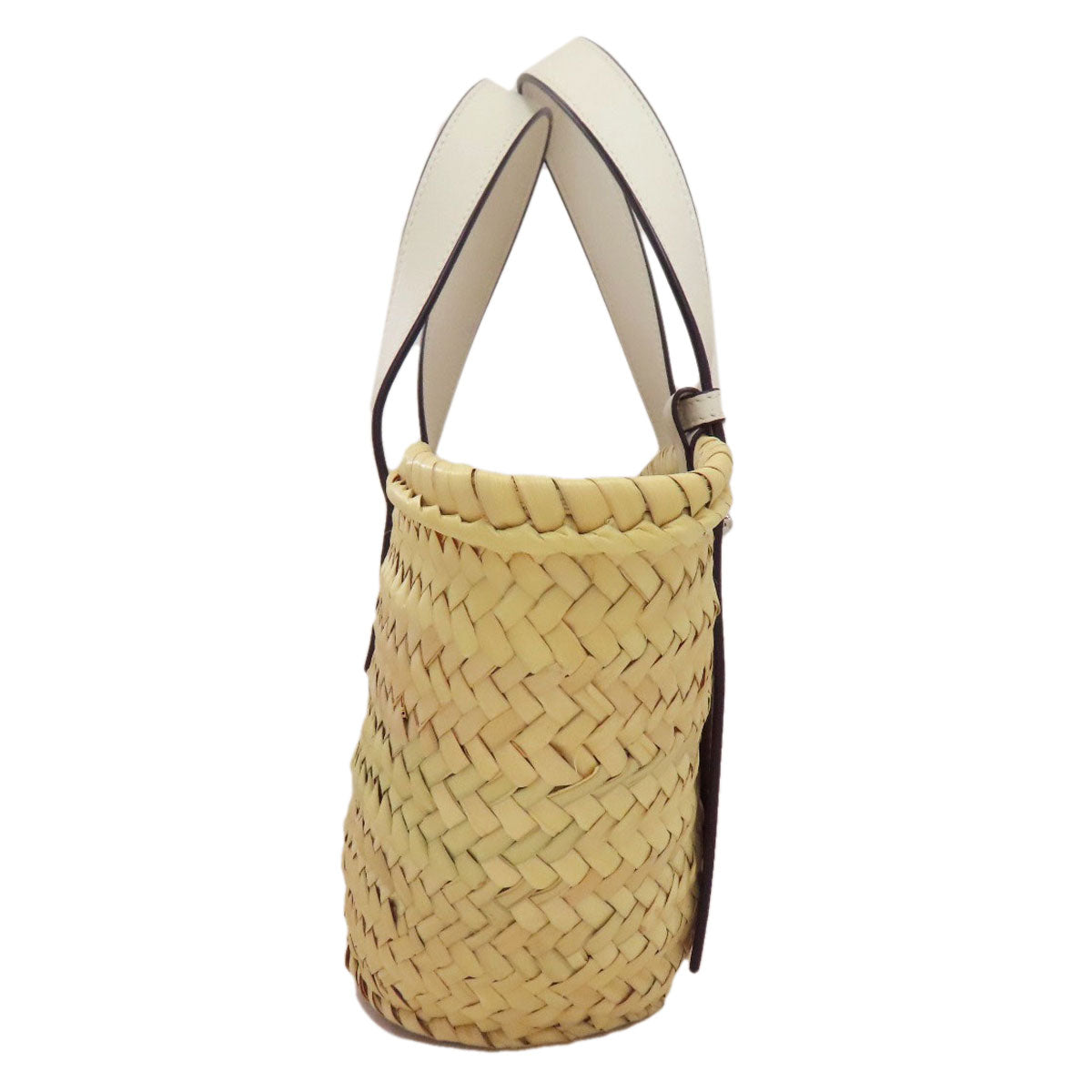 LOEWE Basket small Handbag Raffia CalfLadies [Used]