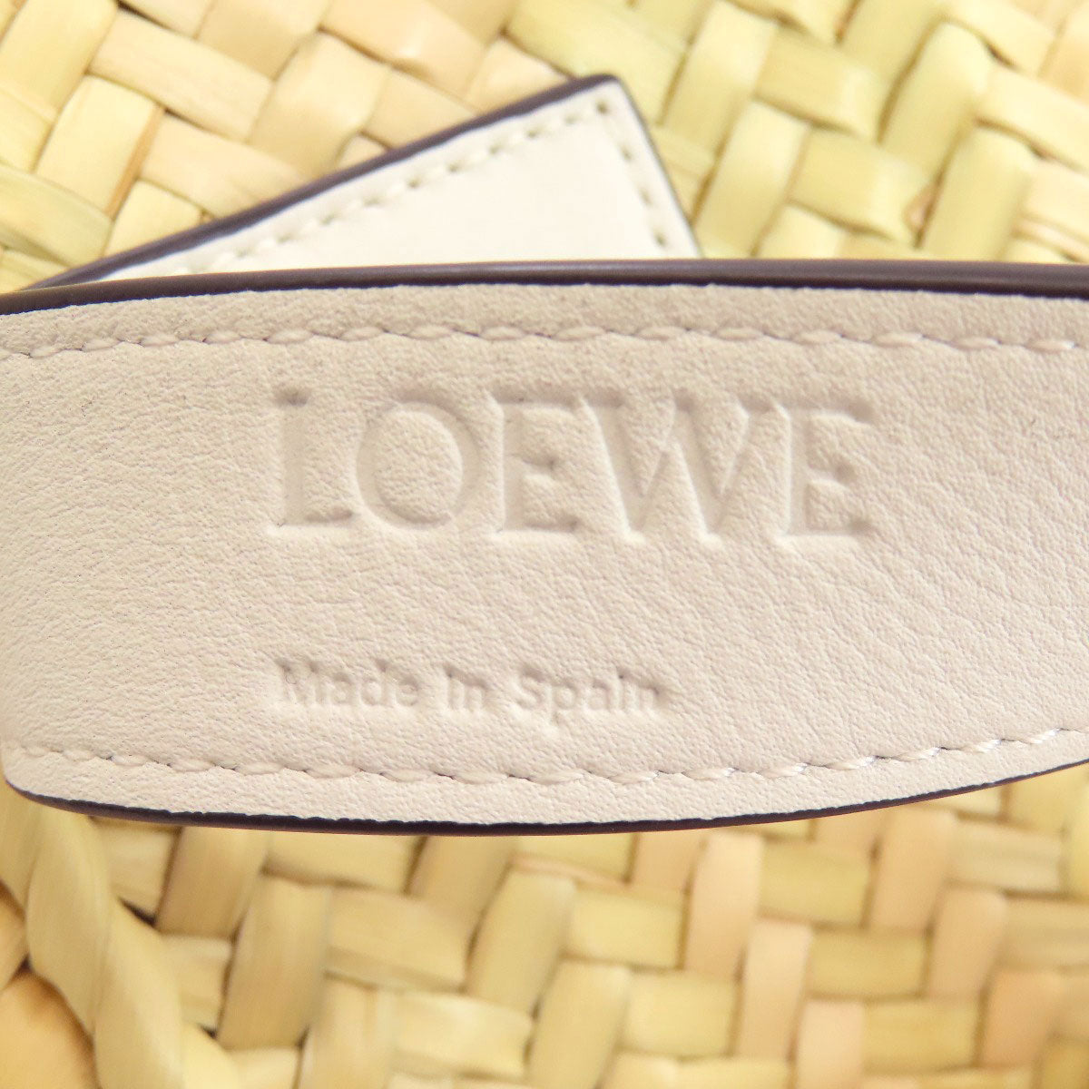 LOEWE Basket small Handbag Raffia CalfLadies [Used]