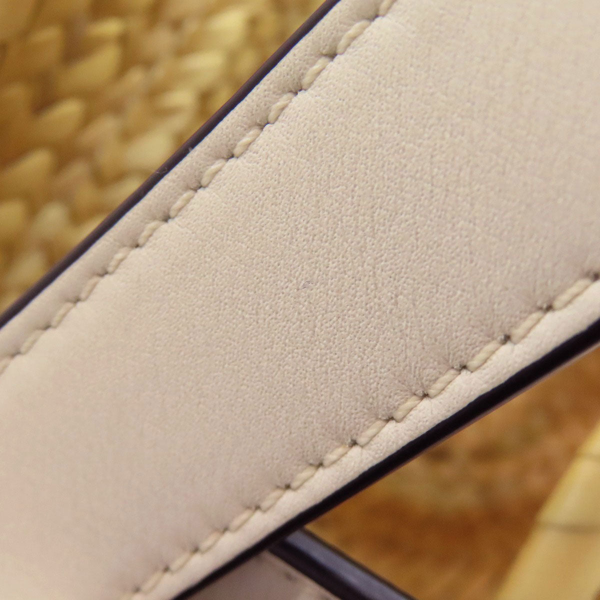 LOEWE Basket small Handbag Raffia CalfLadies [Used]