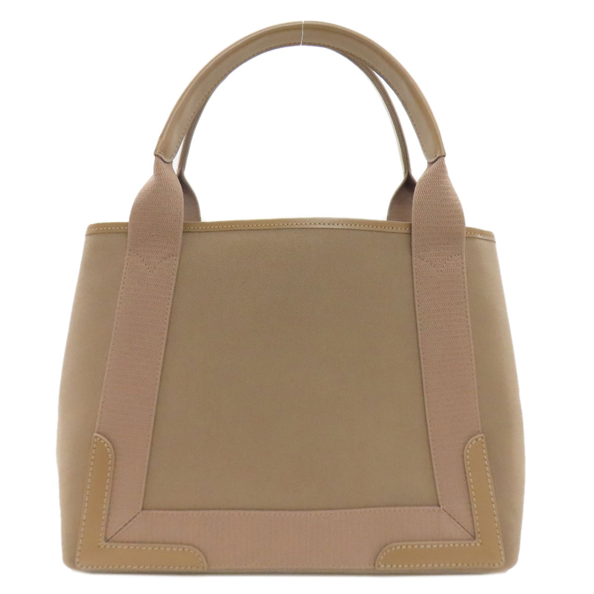 BALENCIAGA 339933 NAVY CABAS Tote Bag Canvas Ladies [Used]