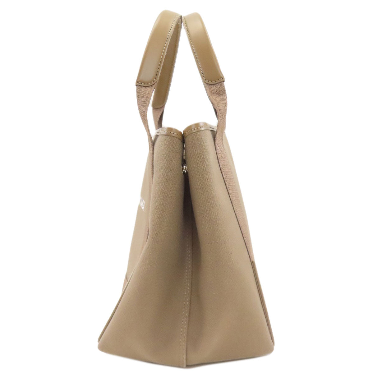 BALENCIAGA 339933 NAVY CABAS Tote Bag Canvas Ladies [Used]