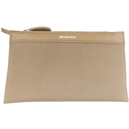 BALENCIAGA 339933 NAVY CABAS Tote Bag Canvas Ladies [Used]