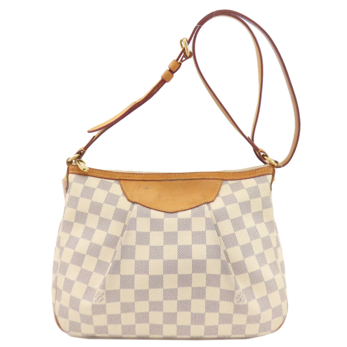 LOUIS VUITTON N41113 Siracusa PM Shoulder Bag Damier canvas Ladies [Used]