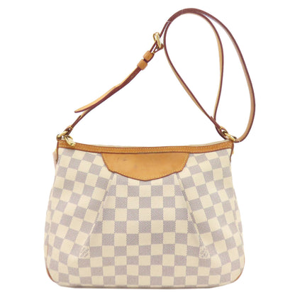 LOUIS VUITTON N41113 Siracusa PM Shoulder Bag Damier canvas Ladies [Used]