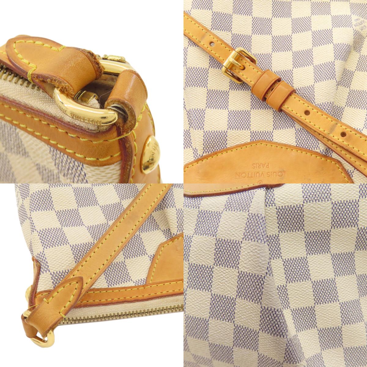 LOUIS VUITTON N41113 Siracusa PM Shoulder Bag Damier canvas Ladies [Used]