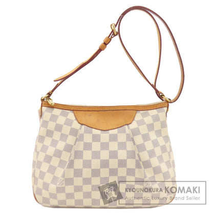 LOUIS VUITTON N41113 Siracusa PM Shoulder Bag Damier canvas Ladies [Used]