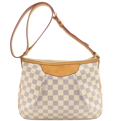 LOUIS VUITTON N41113 Siracusa PM Shoulder Bag Damier canvas Ladies [Used]