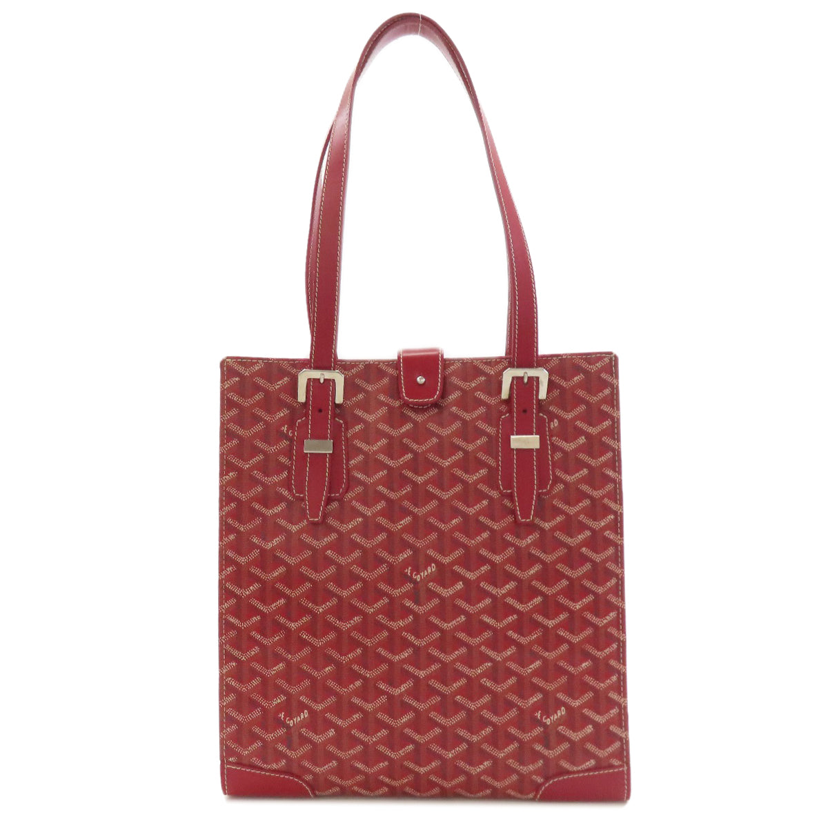 GOYARD Herringbone pattern Tote Bag Coating canvas Ladies [Used]