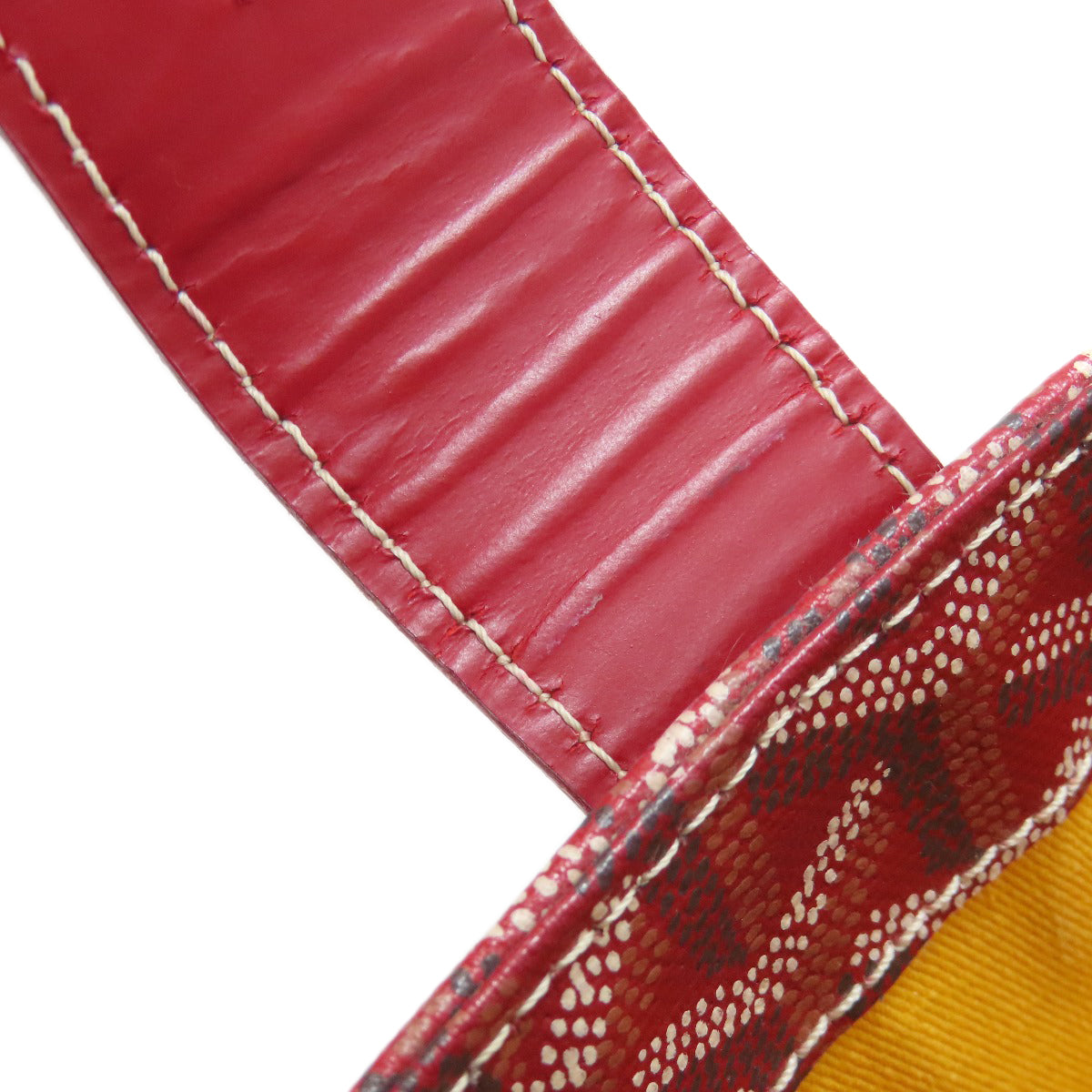 GOYARD Herringbone pattern Tote Bag Coating canvas Ladies [Used]