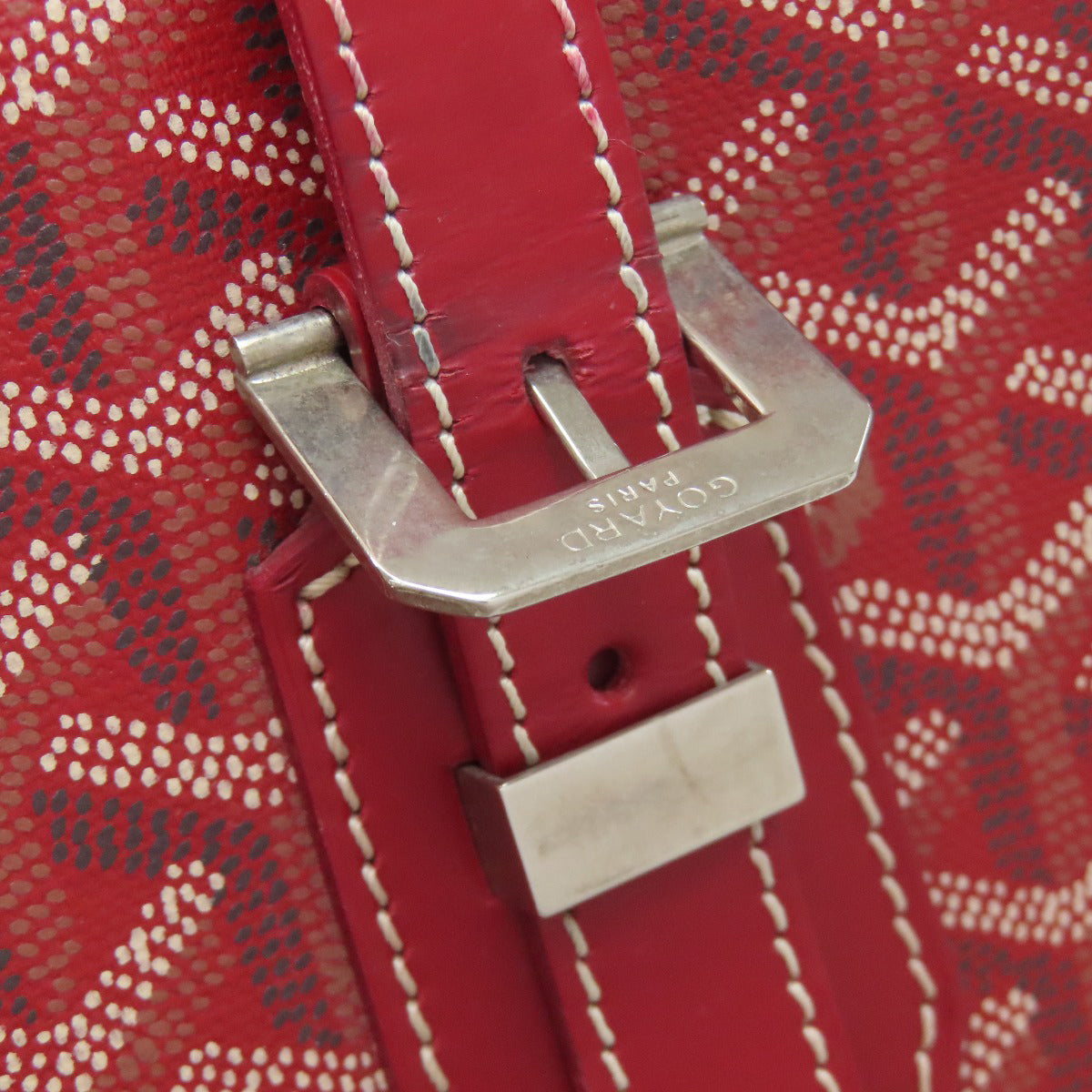 GOYARD Herringbone pattern Tote Bag Coating canvas Ladies [Used]