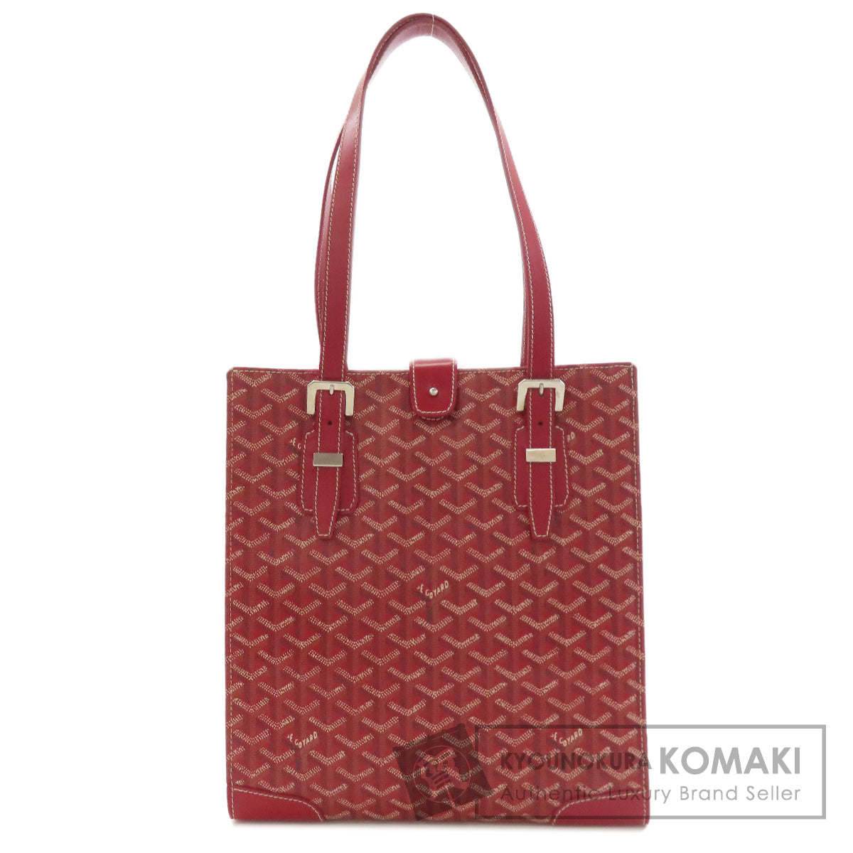 GOYARD Herringbone pattern Tote Bag Coating canvas Ladies [Used]
