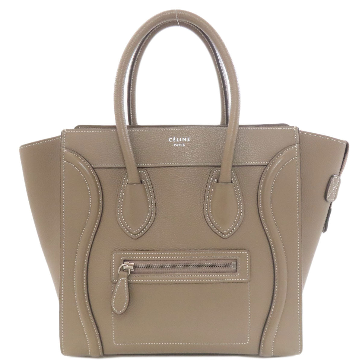 CELINE Luggage micro Handbag Calf Ladies [Used]