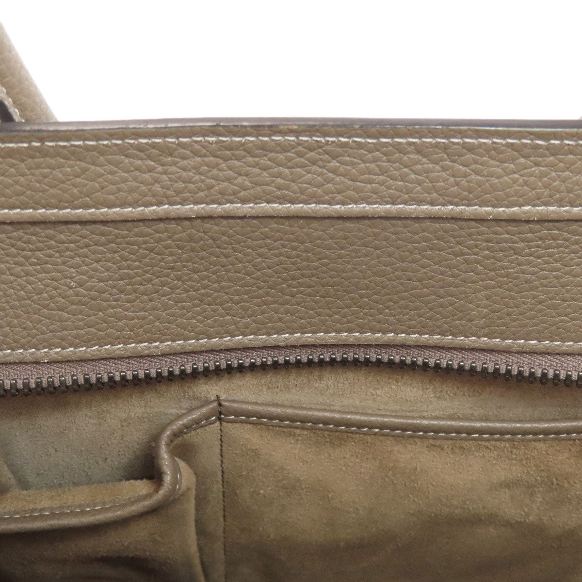 CELINE Luggage micro Handbag Calf Ladies [Used]