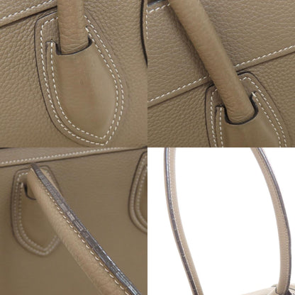 CELINE Luggage micro Handbag Calf Ladies [Used]