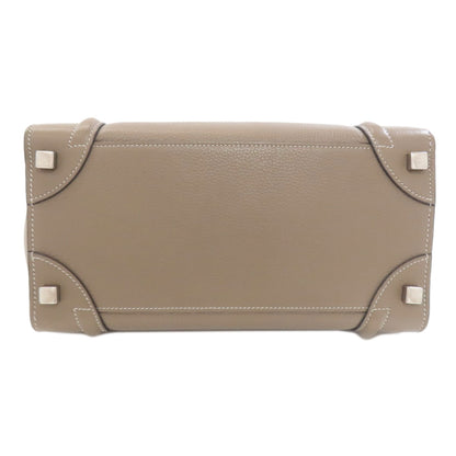 CELINE Luggage micro Handbag Calf Ladies [Used]