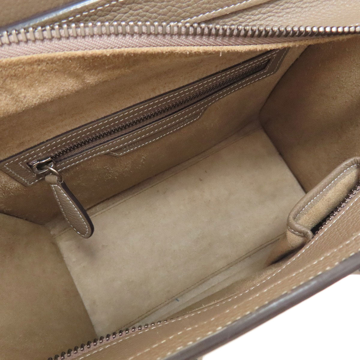 CELINE Luggage micro Handbag Calf Ladies [Used]