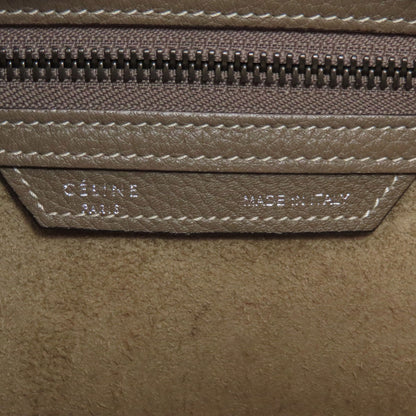CELINE Luggage micro Handbag Calf Ladies [Used]