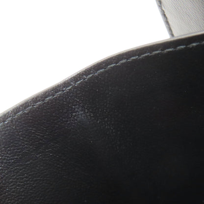 BALENCIAGA Compact Wallet Logo Bifold Wallet with Coin Pocket Leather Ladies [Used]