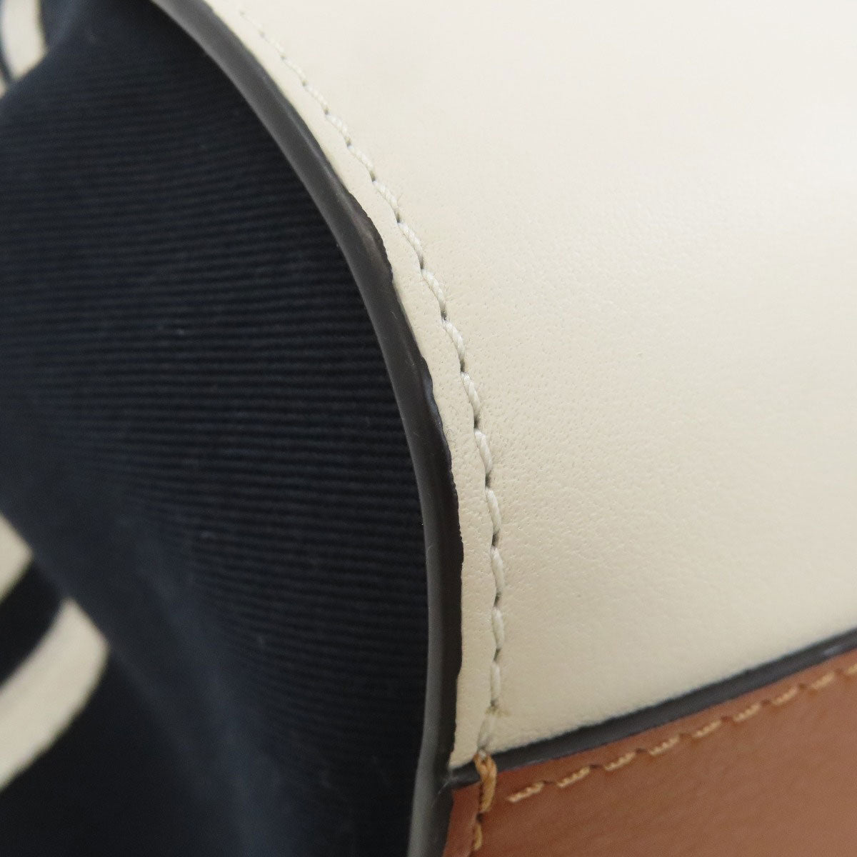 LOEWE Do Sailor Mini 2-Way Hammock Handbag Canvas CalfLadies [Used]