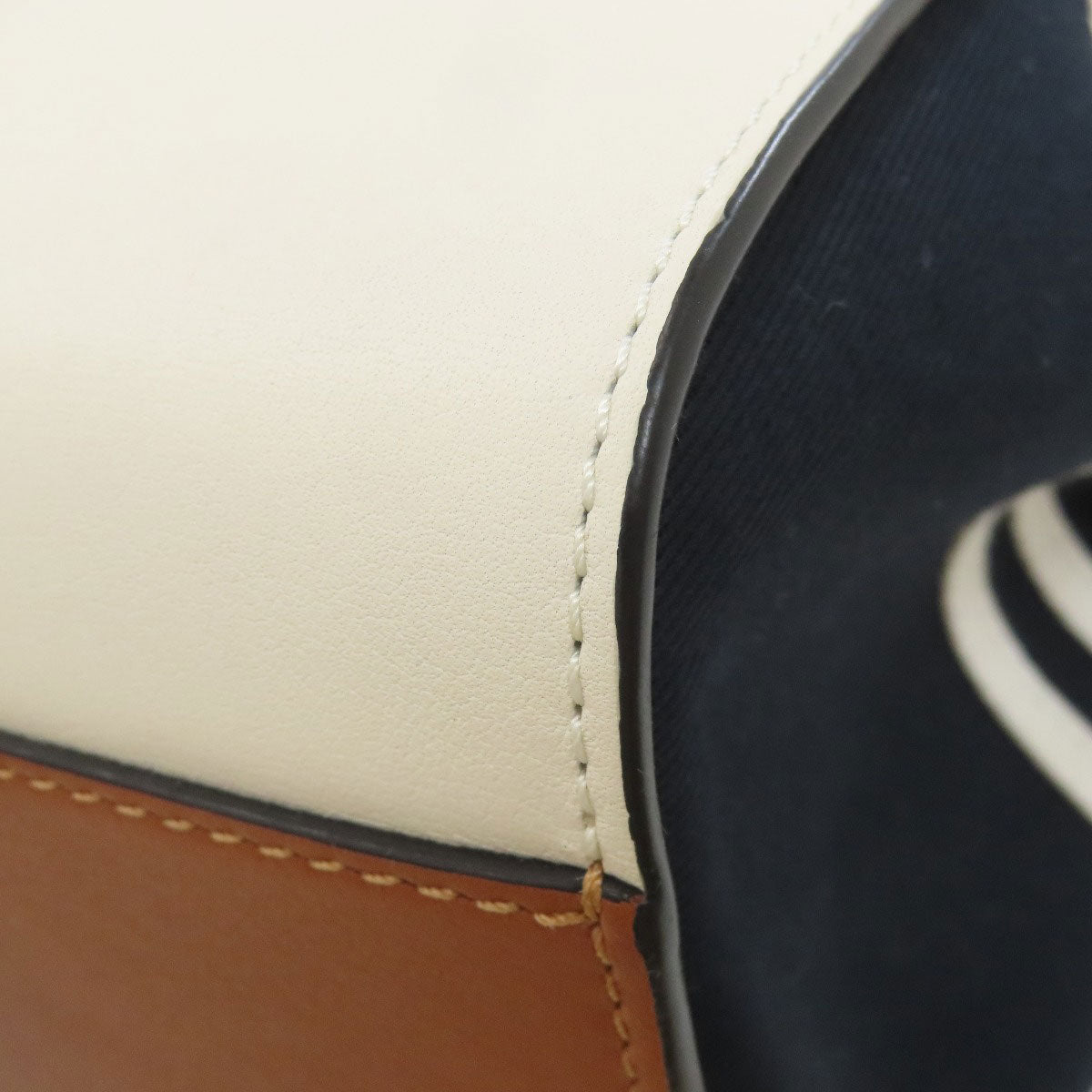 LOEWE Do Sailor Mini 2-Way Hammock Handbag Canvas CalfLadies [Used]