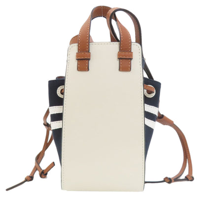 LOEWE Do Sailor Mini 2-Way Hammock Handbag Canvas CalfLadies [Used]