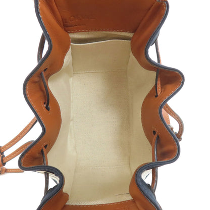 LOEWE Do Sailor Mini 2-Way Hammock Handbag Canvas CalfLadies [Used]