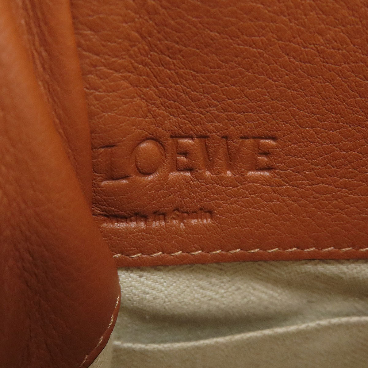 LOEWE Do Sailor Mini 2-Way Hammock Handbag Canvas CalfLadies [Used]