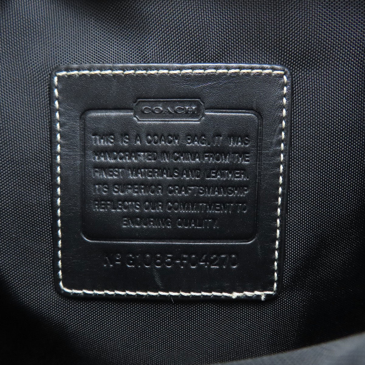 COACH F04270 Signature Shoulder Bag Canvas Ladies [Used]