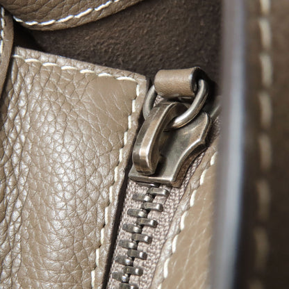 CELINE Luggage mini Handbag Calf Ladies [Used]