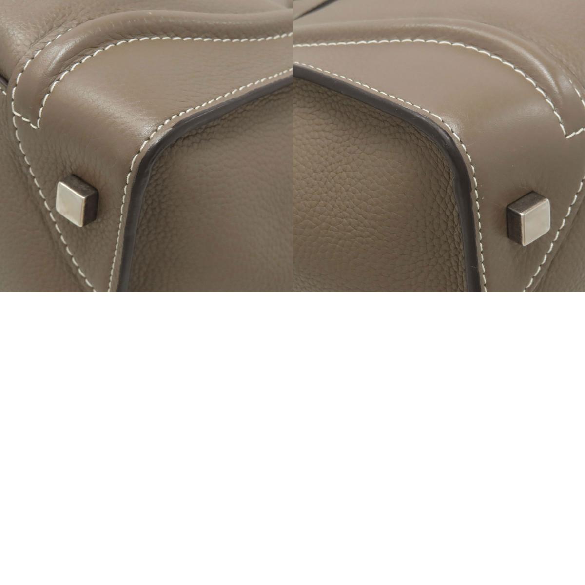 CELINE Luggage mini Handbag Calf Ladies [Used]