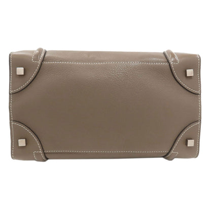 CELINE Luggage mini Handbag Calf Ladies [Used]